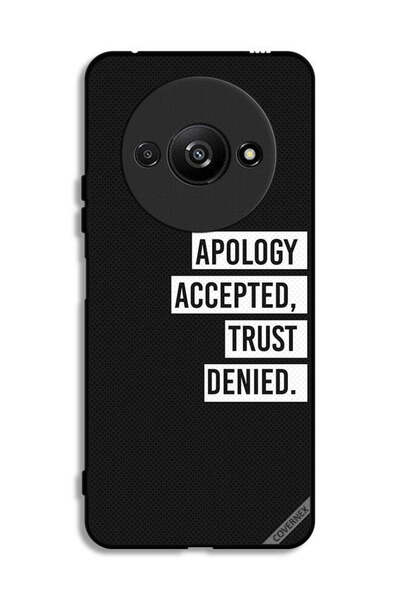 Covernex غطاء حماية لهاتف Xiaomi Redmi A3 4G اعتذار مقبول ثقة مرفوضة