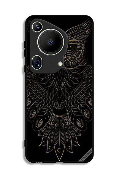 Covernex غطاء حماية فائق لهاتف هواوي بيورا 70 بتصميم بومة زهرية عصرية