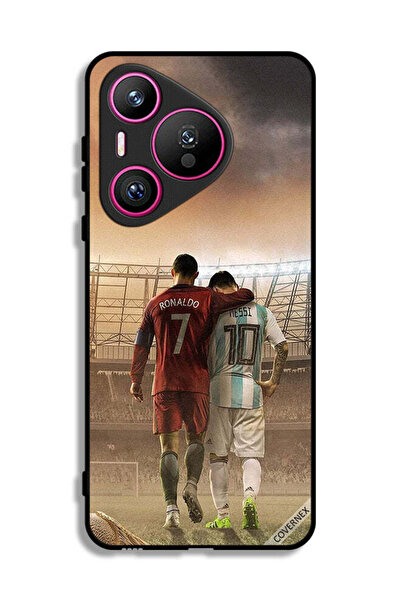 Covernex غطاء حماية هواوي بيورا 70 ميسي وكريستيانو رونالدو