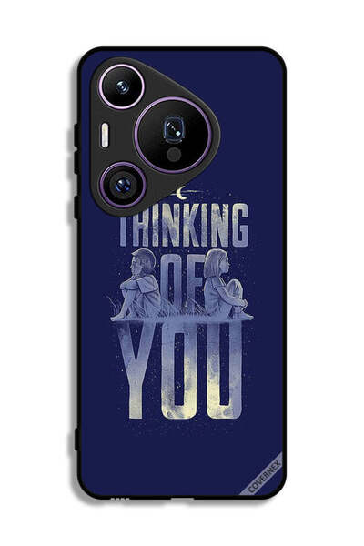 Covernex غطاء حماية لهاتف هواوي بيورا 70 برو "أفكر فيك"