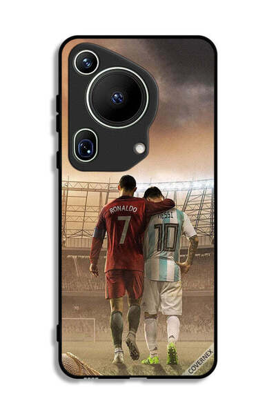 Covernex غطاء حماية هواوي بيورا 70 ألترا ميسي وكريستيانو رونالدو