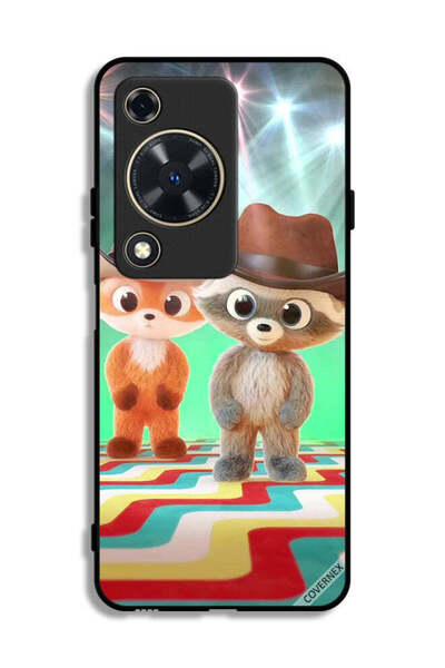 Covernex غطاء حماية لهاتف هواوي نوفا Y72 بطبعة أرانب