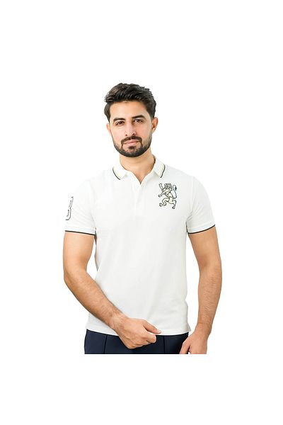 Giordano Men's Lion Polo