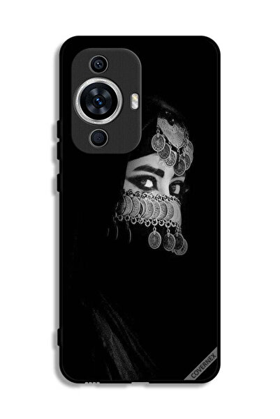 Covernex غطاء حماية لهاتف هواوي نوفا 11، فتاة ذات عيون جميلة ووجه مجوهرات