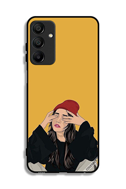 Covernex Samsung Galaxy A15 4G Protective Case Cover Sad Girl Art