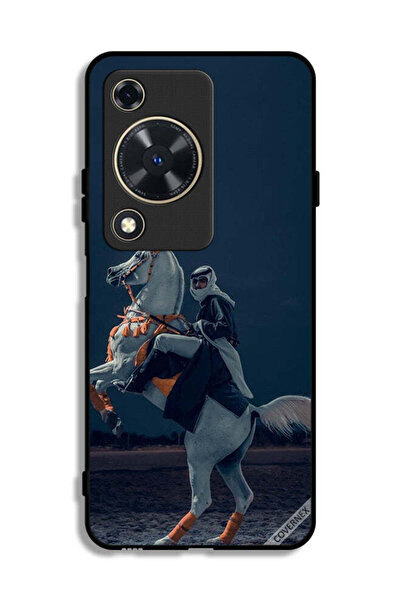 Covernex غطاء حماية لهاتف هواوي إنجوي 70 - شاب على حصان