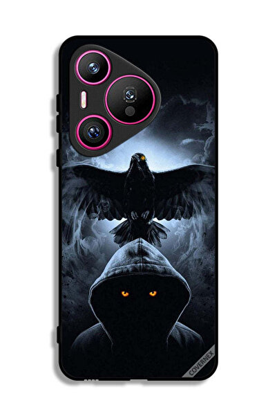 Covernex غطاء حماية لهاتف هواوي بيورا 70 بتصميم النسر