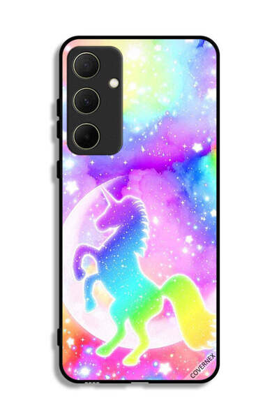 Covernex Samsung Galaxy A35 5G Protective Case Cover Rainbow Unicorn