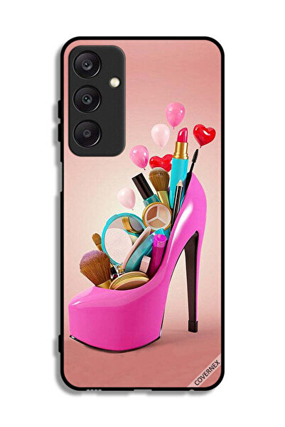 Covernex Samsung Galaxy A25 5G Protective Case Cover Shoe With Makeup Items