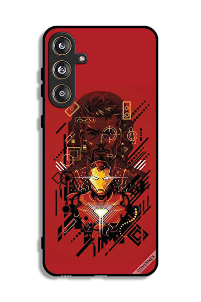 Covernex غطاء حماية لهاتف سامسونج جالاكسي F55 5G برسومات الرجل الحديدي