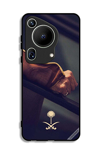 Covernex غطاء حماية لهاتف هواوي بيورا 70 ألترا مع شعار المملكة العربية السعودية