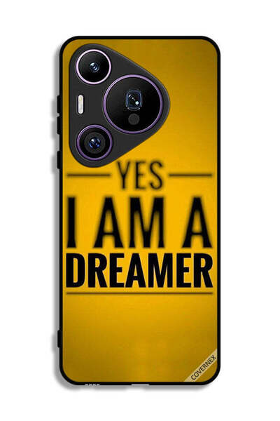 Covernex غطاء حماية لهاتف هواوي بيورا 70 برو - نعم أنا حالم