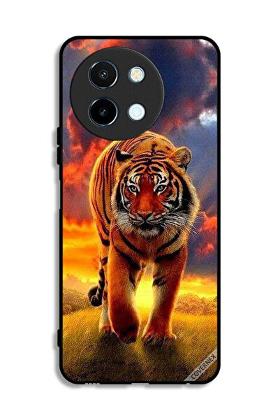 Covernex غطاء حماية لهاتف Vivo Y38 5G بتصميم الفهد المتحرك