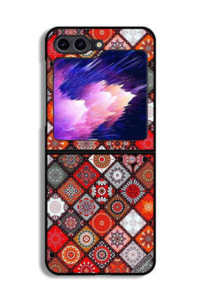 Covernex غطاء حماية لهاتف سامسونج جالاكسي زد فليب 6 بتصميم ماندالا