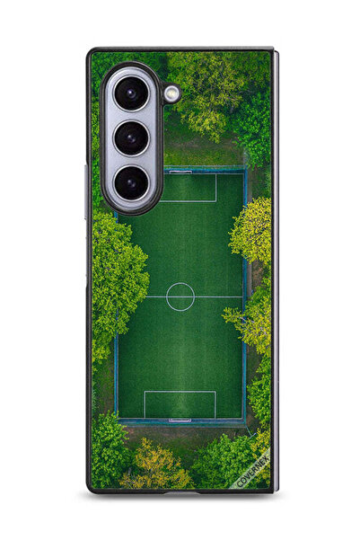 Covernex غطاء حماية لهاتف Samsung Galaxy Z Fold6 بتصميم منظر ملعب كرة القدم