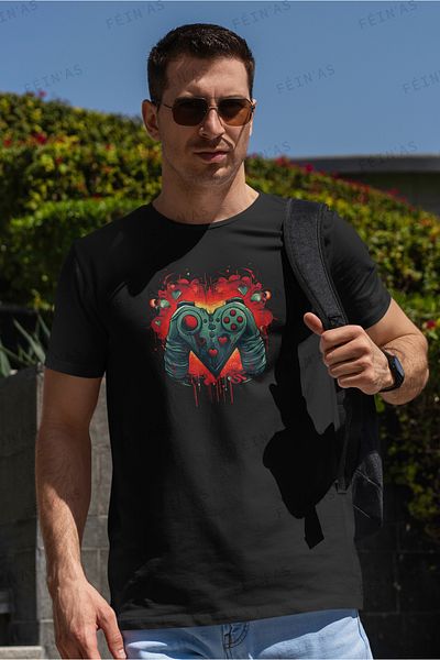 feinas Ανδρικό Tshirt - Παίξτε παιχνίδι