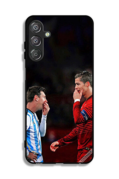 Covernex غطاء حماية لهاتف سامسونج جالاكسي F15 5G رونالدو وميسي في إطار واحد
