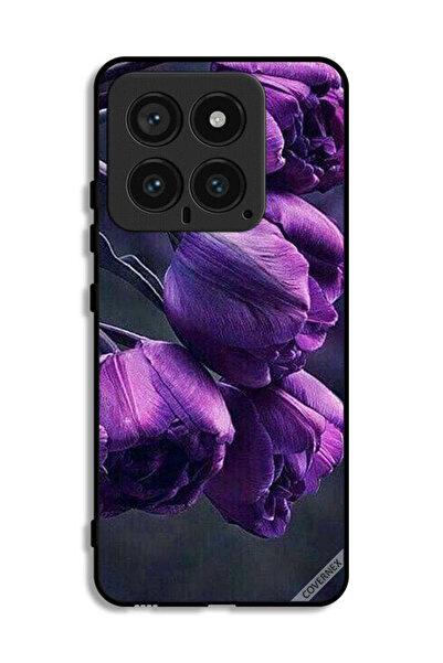 Covernex Xiaomi 14 Protective Case Cover Dark Flowers