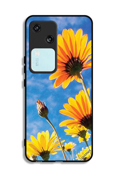 Covernex غطاء حماية لهاتف Vivo V30 5G بنقشة عباد الشمس