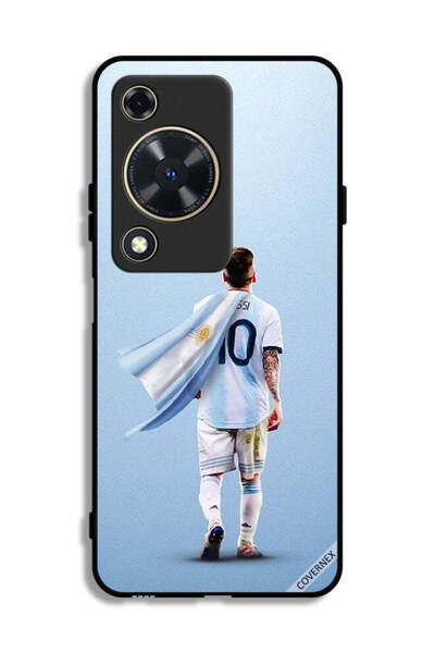 Covernex غطاء حماية لهاتف هواوي إنجوي 70 بطبعة سوبر مان ليو ميسي