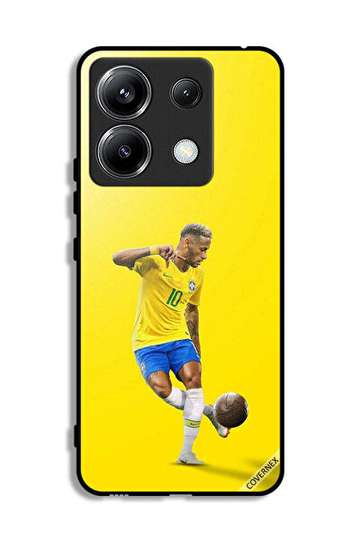 Covernex غطاء حماية لهاتف شاومي بوكو X6 5G، نيمار مع كرة قدم