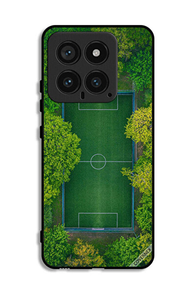 Covernex غطاء حماية لهاتف شاومي 14 بتصميم منظر ملعب كرة القدم