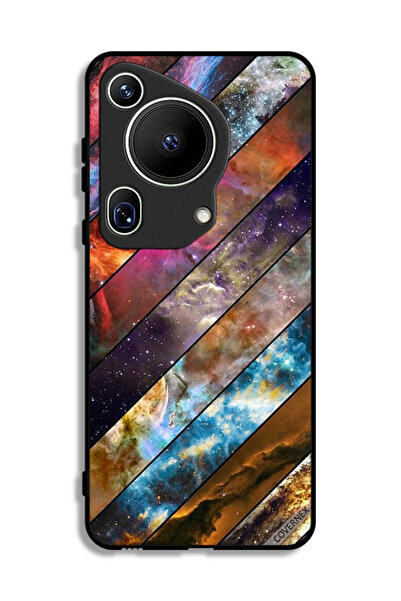 Covernex غطاء حماية لهاتف هواوي بيورا 70 ألترا بنقشة خطوط