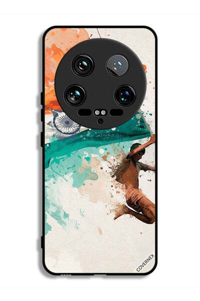 Covernex غطاء حماية فائق لهاتف Xiaomi 14 يحمل علم الهند أثناء الطيران
