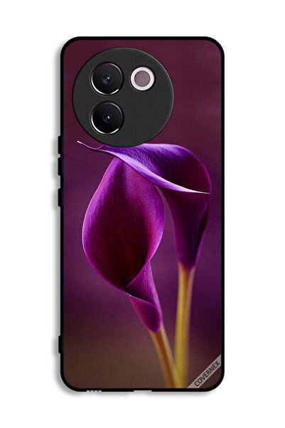 Covernex غطاء حماية Vivo V30e 5G مع زهرتين جميلتين
