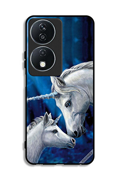 Covernex غطاء حماية لهاتف Honor X7b 5G - محب يونيكورن - طفل يونيكورن