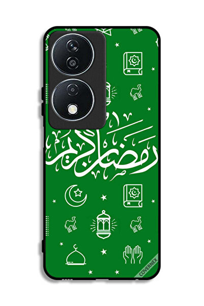 Covernex غطاء حماية لهاتف Honor X7b 5G - رمضان كريم - أخضر