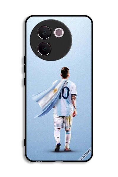 Covernex غطاء حماية لهاتف Vivo V30e 5G بطبعة سوبر مان ليو ميسي