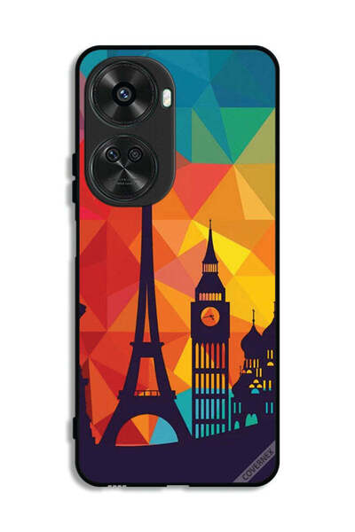 Covernex غطاء حماية لهاتف هواوي نوفا 12 SE بنمط باريس الملون