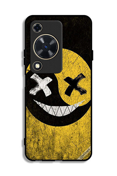 Covernex غطاء حماية لهاتف هواوي إنجوي 70 برسومات وجه مارشميلو