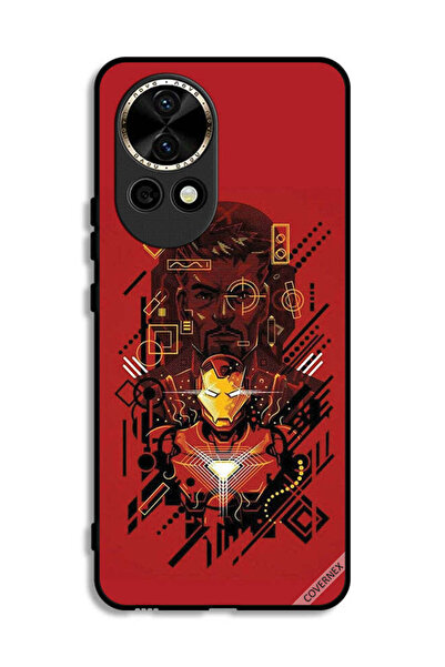 Covernex غطاء حماية لهاتف هواوي نوفا 12 5G برسومات الرجل الحديدي