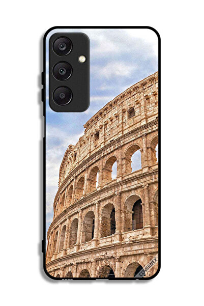 Covernex غطاء حماية لهاتف سامسونج جالاكسي A25 5G بتصميم مبنى عتيق