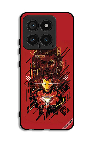 Covernex غطاء حماية لهاتف شاومي 14 برسومات الرجل الحديدي