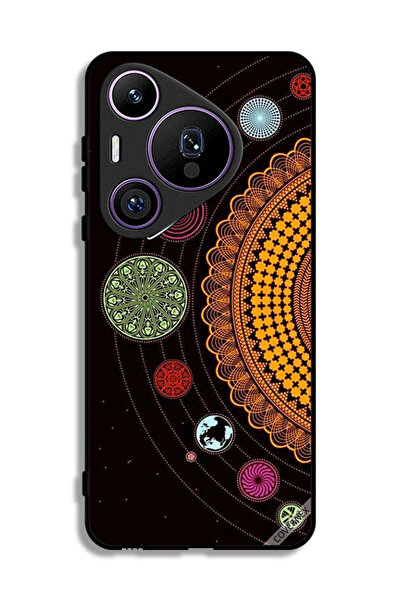 Covernex غطاء حماية هواوي بيورا 70 برو بتصميم ماندالا للنظام الشمسي