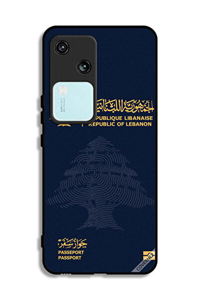 Covernex غطاء حماية لهاتف Vivo S18 5G جواز سفر لبناني