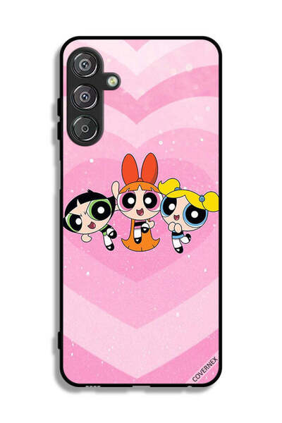 Covernex غطاء حماية لهاتف سامسونج جالاكسي M15 5G - رسوم متحركة لشخصيات باور ج...