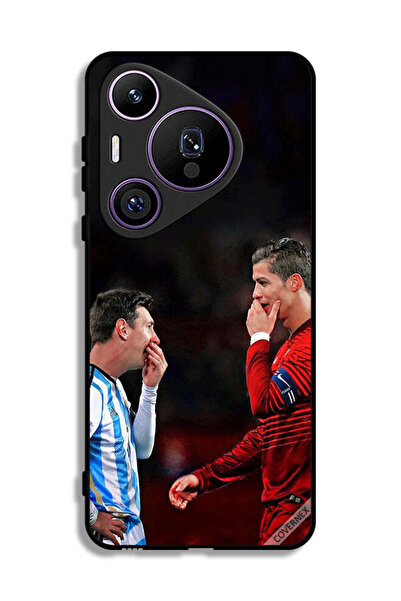 Covernex غطاء حماية هواوي بيورا 70 برو رونالدو وميسي في إطار واحد