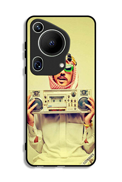 Covernex غطاء حماية فائق لهاتف هواوي بيورا 70 يحمل جهاز موسيقى عتيق