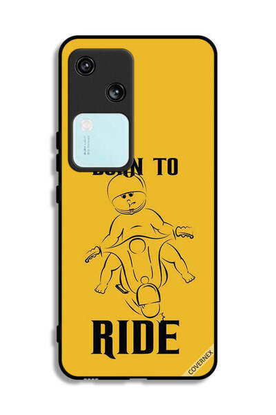 Covernex غطاء حماية لهاتف Vivo V30 5G "Born To Ride"