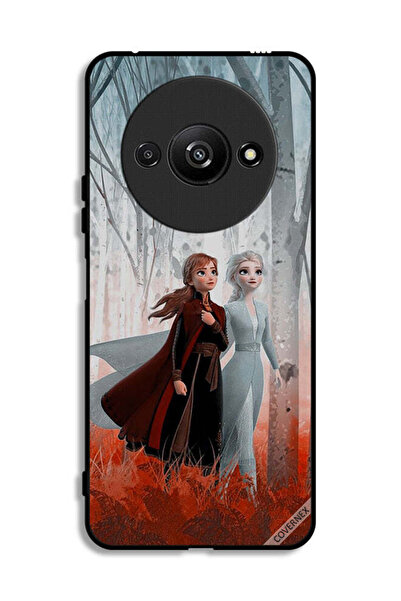 Covernex غطاء حماية لهاتف Xiaomi Redmi A3 4G بطبعة Frozen Sisters