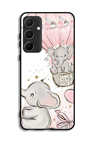 Covernex غطاء حماية لهاتف سامسونج جالاكسي A55 5G برسومات فيلة صغيرة