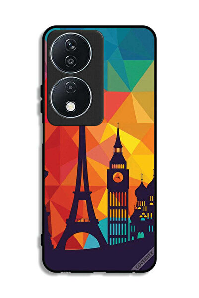 Covernex غطاء حماية لهاتف Honor X7b 5G بنمط باريس الملون