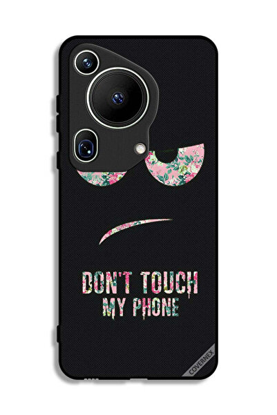 Covernex غطاء حماية فائق لهاتف هواوي بيورا 70 - لا تلمس هاتفي - زهري