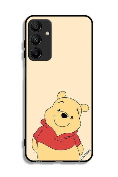 Covernex غطاء حماية لهاتف Samsung Galaxy A15 4G بتصميم الدب في وضع السعادة