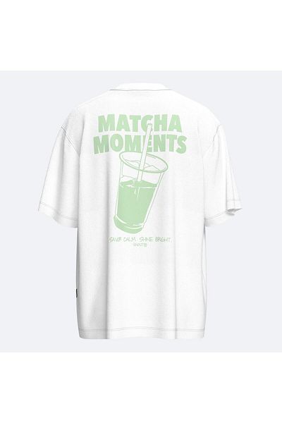 Shout Matcha Moments Oversize Unisex T-Shirt