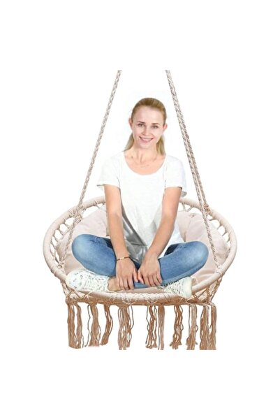 Glow Goods Scaun suspendat cu pernă moale pentru copii și adulți